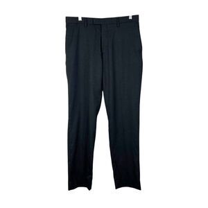 Banana Republic Slim Fit Pants Men 31 x 32 Black Dress Slacks Career Trousers
